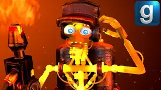 Gmod FNAF | Review | Brand New Special Delivery Flamethrower Endoskeleton Ragdoll/Playermodel/NPC!