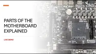 PARTS OF THE MOTHERBOARD - MICRO ATX BOARD TYPE