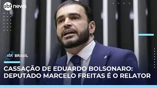 Marcelo Freitas &eacute; escolhido relator do processo de cassa&ccedil;&atilde;o de Eduardo Bolsonaro | #SBTBrasil