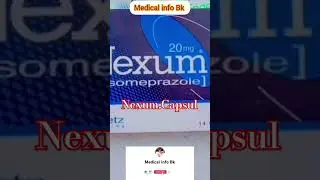 Nexum Capsule Madia ka Lia Capsule #medicine #sideeffects #myyoutubechannellink