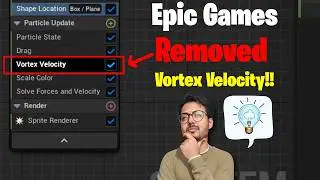 Vortex Velocity Removed !! in Unreal Engine 5.4 Niagara | Here is the solution