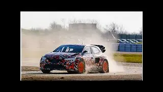 Prodrive-built Megane World RX car breaks cover at Silverstone test