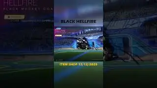BLACK HELLFIRE GOAL EXPLOSION in ROCKET LEAGUE ITEM SHOP | Rocket League 🔥🔥