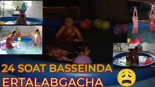 24 SOAT BASSEINDA😲ERTALABGACHA BASSEINDAN CHIQMAYMIZ.