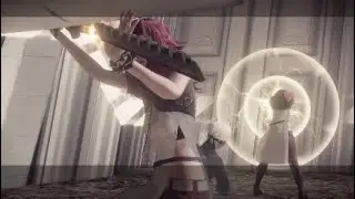 NieR: Automata - Route C Ending - Destroy Tower Services - 9S/A2