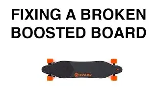 FIXING MY BOOSTED BOARD'S BROKEN DECK