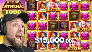 БЕЗУМНЫЙ ВЫИГРЫШ В 15 000 ДОЛЛАРОВ В &laquo;НОВОЙ&raquo; РОЖДЕСТВЕНСКОЙ ЛОТЕРЕЕ WISDOM OF ATHENA 1000!