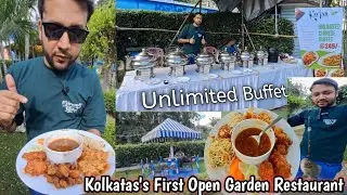 Unlimited Food + Fishing Only 249/- 😱 Kolkata's First Open Garden Restaurant 😃 KAVIAR | Sakirvines