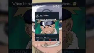 When Naruto use IQ like shikamaru 🤯