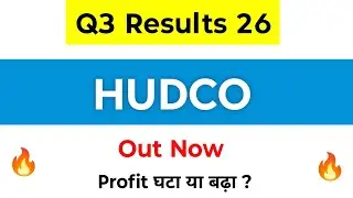 HUDCO Q3 Results | HUDCO Results | HUDCO Share Latest News | HUDCO Results Today
