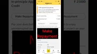 Amazon pay later make Repayment/amazon pay later EMI /Amazon pay later #shorts #short #shortvideo