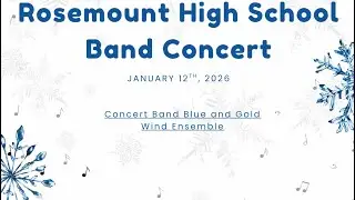 2026 RHS Winter Concert | Wind Ensemble (highlights)