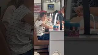 Nail Spa day for EVERYONE 🤣 #nailsalon #vlog #twins