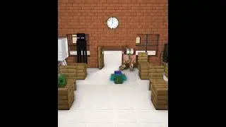 monster school : hacker vs terminator - minecraft animation #shorts
