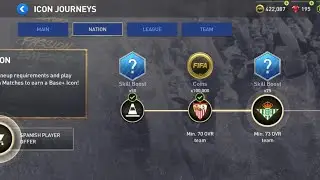 FIFA MOBILE GAMEPLAY | ICON JOURNEYS