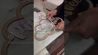 Macrame Name Wall Hangings #shortsyoutube #shotrs #youtubeshorts