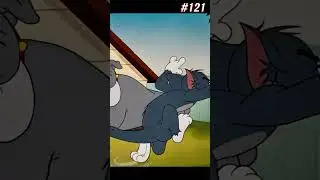 Jerry steals the dog's bone and traps the truck #cartoon #viral #tomandjerry