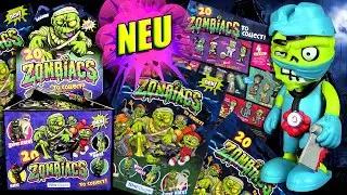 Blue Ocean &reg; Zombiacs &copy;&trade; Display mit 20 Zombie Figuren auspacken - Teil 9 - Sir Jerry Bone (PhD)