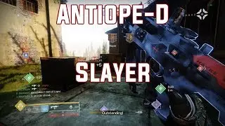 Slayer Medal with only Antiope-D (No Assist) | Destiny 2 Forsaken