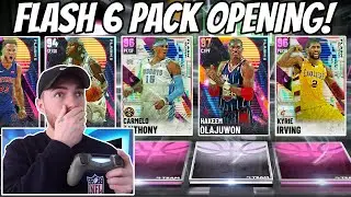 1 MILLION MT FLASH 6 PACK OPENING - GALAXY OPAL HAKEEM, PINK DIAMOND MELO & KYRIE! (NBA 2K21 MyTEAM)