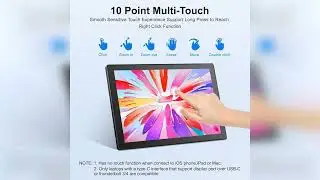 Review: 10.1 Inch Touchscreen Monitor - 1920x1200 HDMI Touch Screen Monitor 16:10 IPS Rpi Scre...