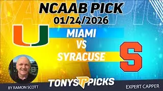 Miami vs. Syracuse NCAAB Betting Odds & Picks, 1/24/26 | Night Moves Show