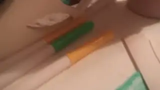 3 color marker challenge pt.2 (includes glow sticks)