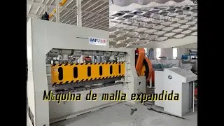 M&aacute;quina de metal expandido totalmente autom&aacute;tica, de alta velocidad y para trabajo pesado