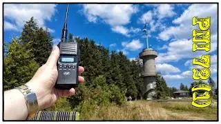 CB-Funk - Bergfunk mit dem PNI HP 72 Handfunkger&auml;t mit Albrecht HyFlex CL 27 TNC Antenne (1)