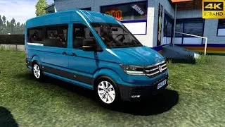4K | Volkswagen Crafter MK2 | Slovakia VIP Map | Budca 🇸🇰 - Detva 🇸🇰
