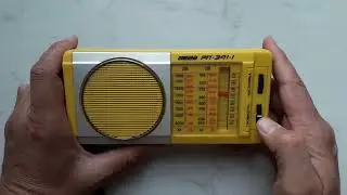 ВЕГА РП-341-1 - радио из Сибири. Включаем и слушаем.