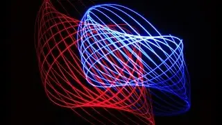 Light Painting Physiograms with a Harmonograph