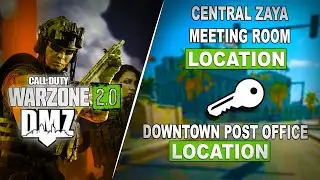 WARZONE 2 DMZ 🔑Downtown Post Office Key Location & Central Zaya Meeting Room  🔐GAMEPLAY in AL MAZRAH