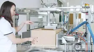 High Speed Hot Glue Flap & Fold Carton Erector Small Case Box Erector #hotglue #cartonmachine