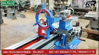 9FEET | HEAVY DUTY LATHE MACHINE | UNI-TECH MACHINE - RAJKOT