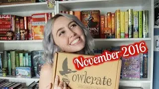 OWLCRATE UNBOXING NOVEMBER 2016