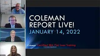 Coleman Report Live! January 14, 2022