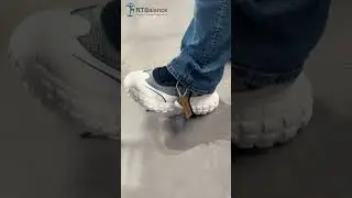 Shoes with shock absorption #rtbalance #sports #gait #sportsmedicine #anatomy #neckache