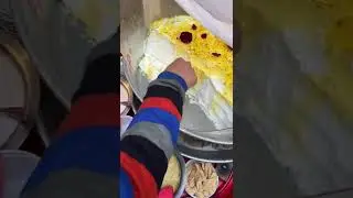 Daulat ki chaat || street food delhi #shorts #streetfood