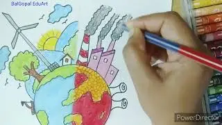 World Nature Conservation Day Drawing| Save nature save life poster Drawing|environment day Drawing|
