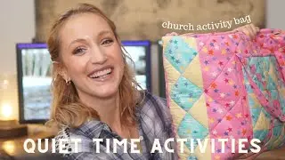 WHAT&rsquo;S IN OUR CHURCH ACTIVITY BAG || QUIET TIME ACTIVITIES