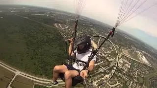 Paragliding with Extension Camera2 - Houston TX