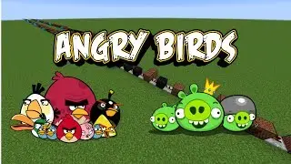 Minecraft: Angry Birds Theme with Note Blocks