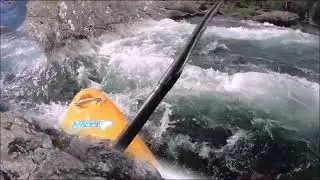 Rauma upper Kayak , Kayak Wildwasser , Norwegen