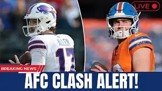 Broncos vs Bills: Shocking AFC Playoff Showdown Preview!🔴 LIVE BREAKING NEWS