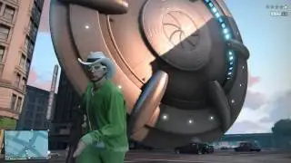 GTA V UFO Crash