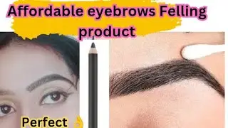 How to do Eyebrows Felling affordable products Fluffy Brow Tutorial