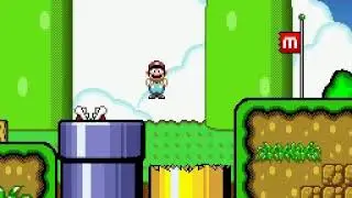 SMW Custom Level: GIANT LAND!