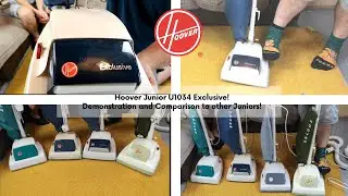 Hoover Junior U1034 Exclusive - General look & Comparison with MANY OTHERS! Feat. my friend Richie!