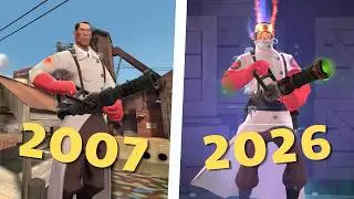 Evolution of Team Fortress 2 (2007-2026)